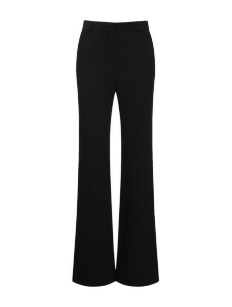 Toteme Womens Flared Trousers Black from Suitnegozi GOOFASH