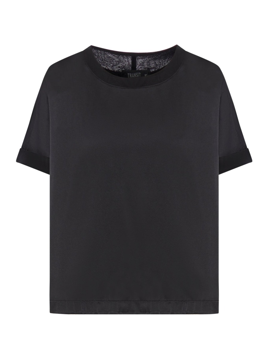 Transit - T-Shirt in Black for Women at Suitnegozi GOOFASH