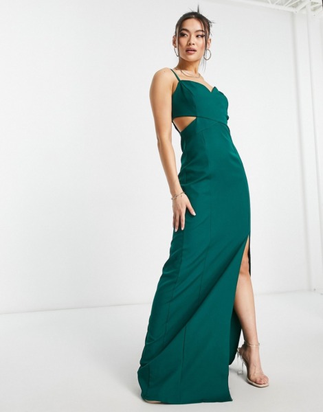 Trendyol - Lady Green Maxi Dress at Asos GOOFASH