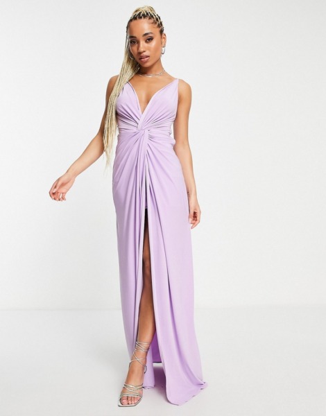 Trendyol Purple Women's Maxi Dress - Asos GOOFASH
