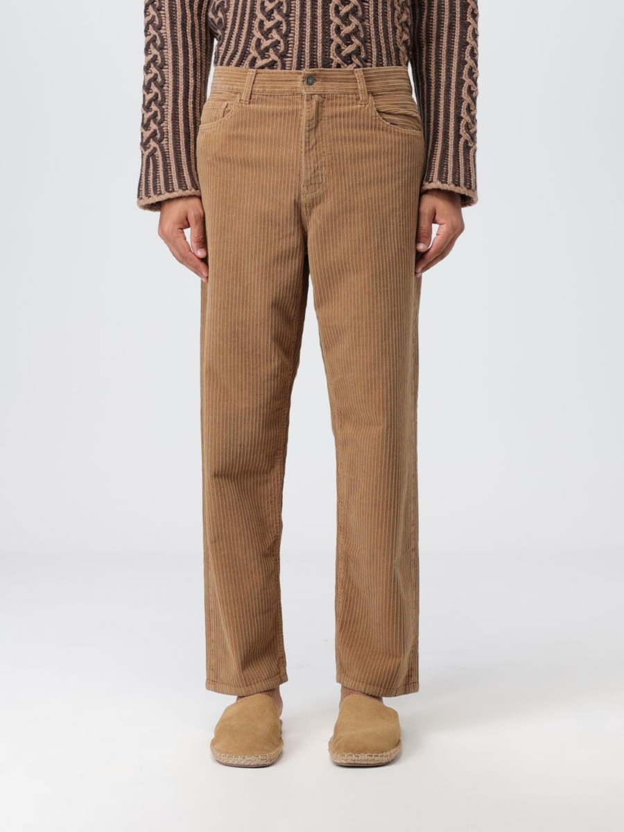 Trousers in Beige for Men from Giglio GOOFASH