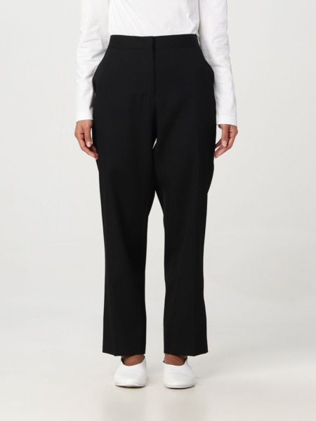 Trousers in Black Giglio Jil Sander Woman GOOFASH