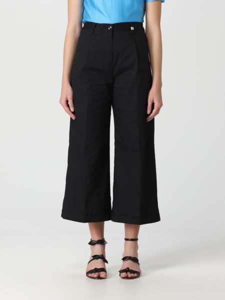 Trousers in Black for Woman from Giglio GOOFASH