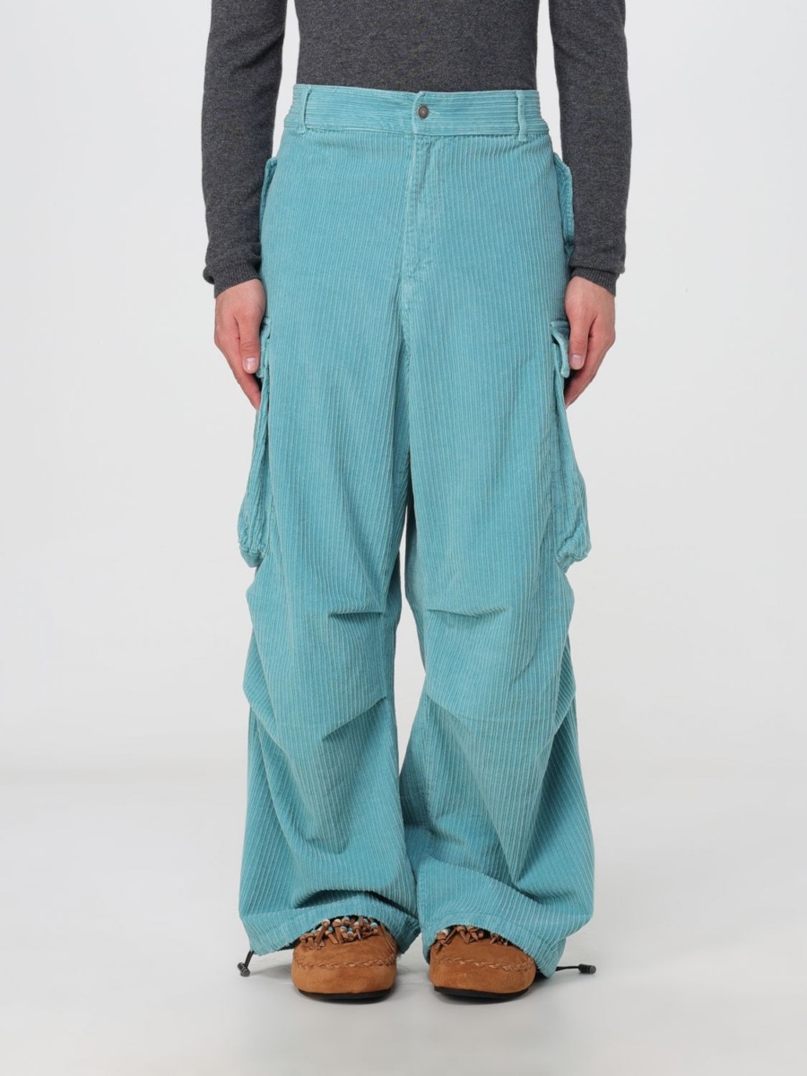 Trousers in Blue - Alanui - Man - Giglio GOOFASH