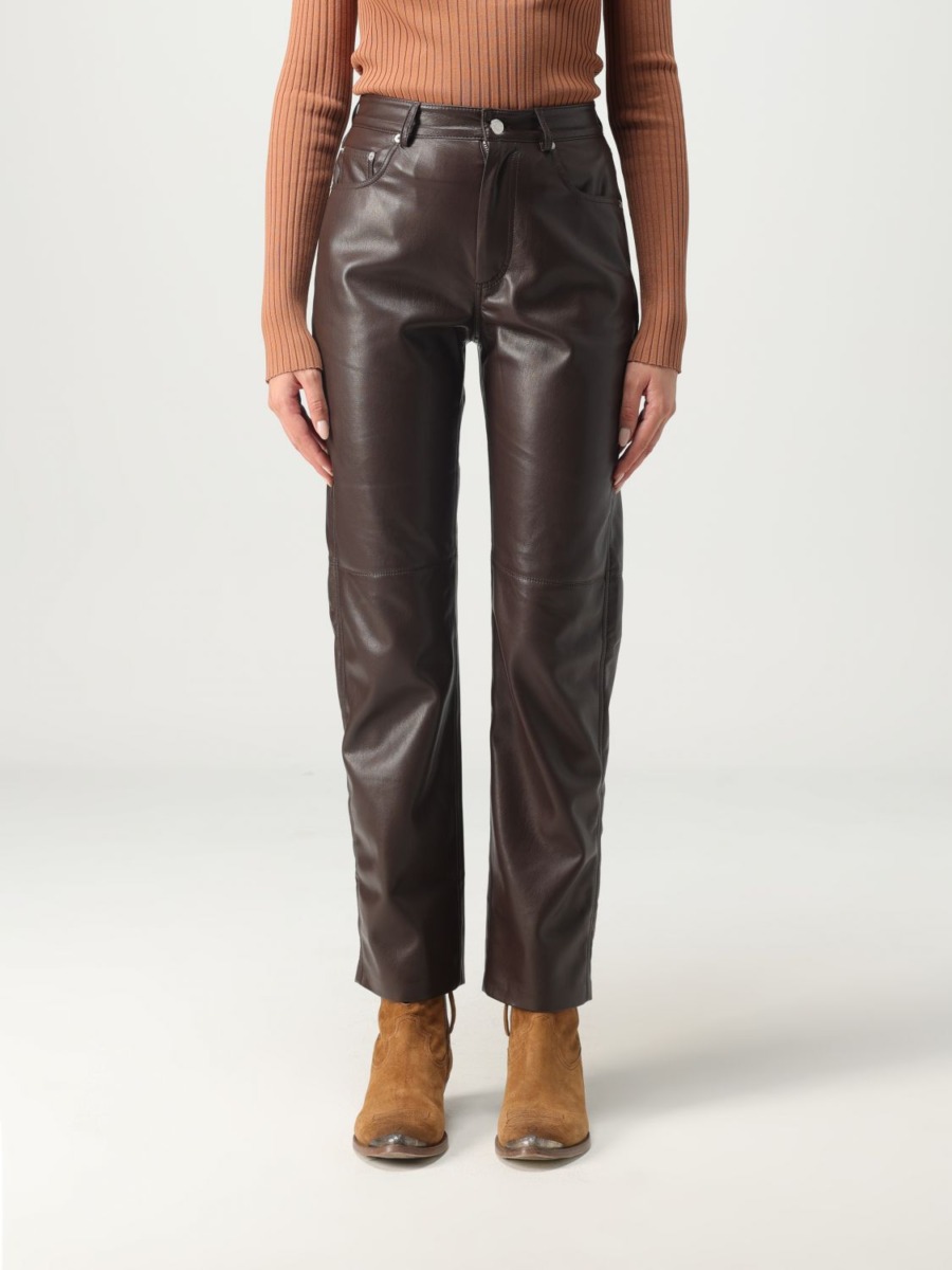 Trousers in Brown - Giglio Woman - Giglio GOOFASH