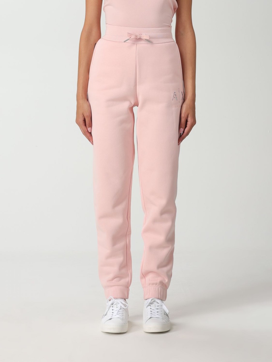 Trousers in Pink Armani Woman - Giglio GOOFASH