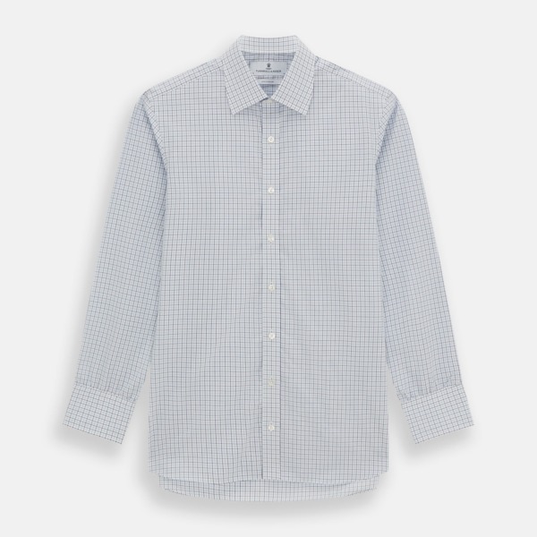 Turnbull And Asser Gent Checked Shirt from Turnbull & Asser GOOFASH