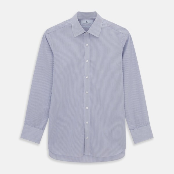 Turnbull And Asser - Gent Shirt in Blue GOOFASH
