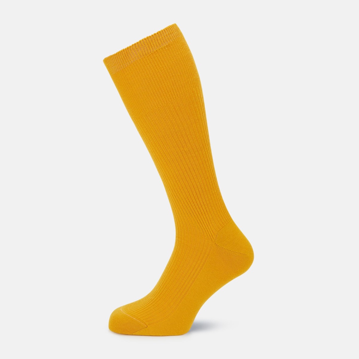 Turnbull And Asser - Gents Socks in Yellow Turnbull & Asser GOOFASH