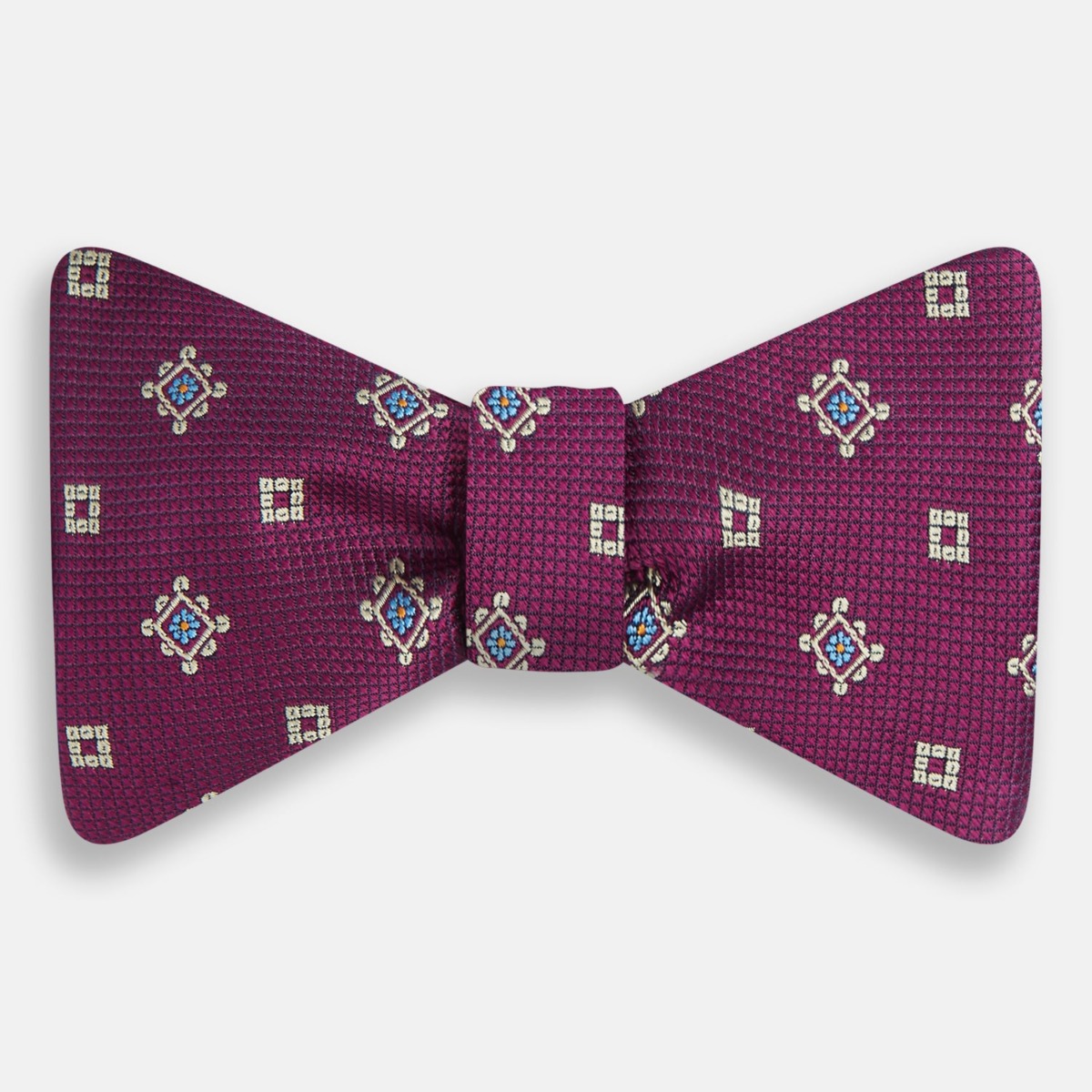 Turnbull And Asser Man Purple Bow Tie from Turnbull & Asser GOOFASH