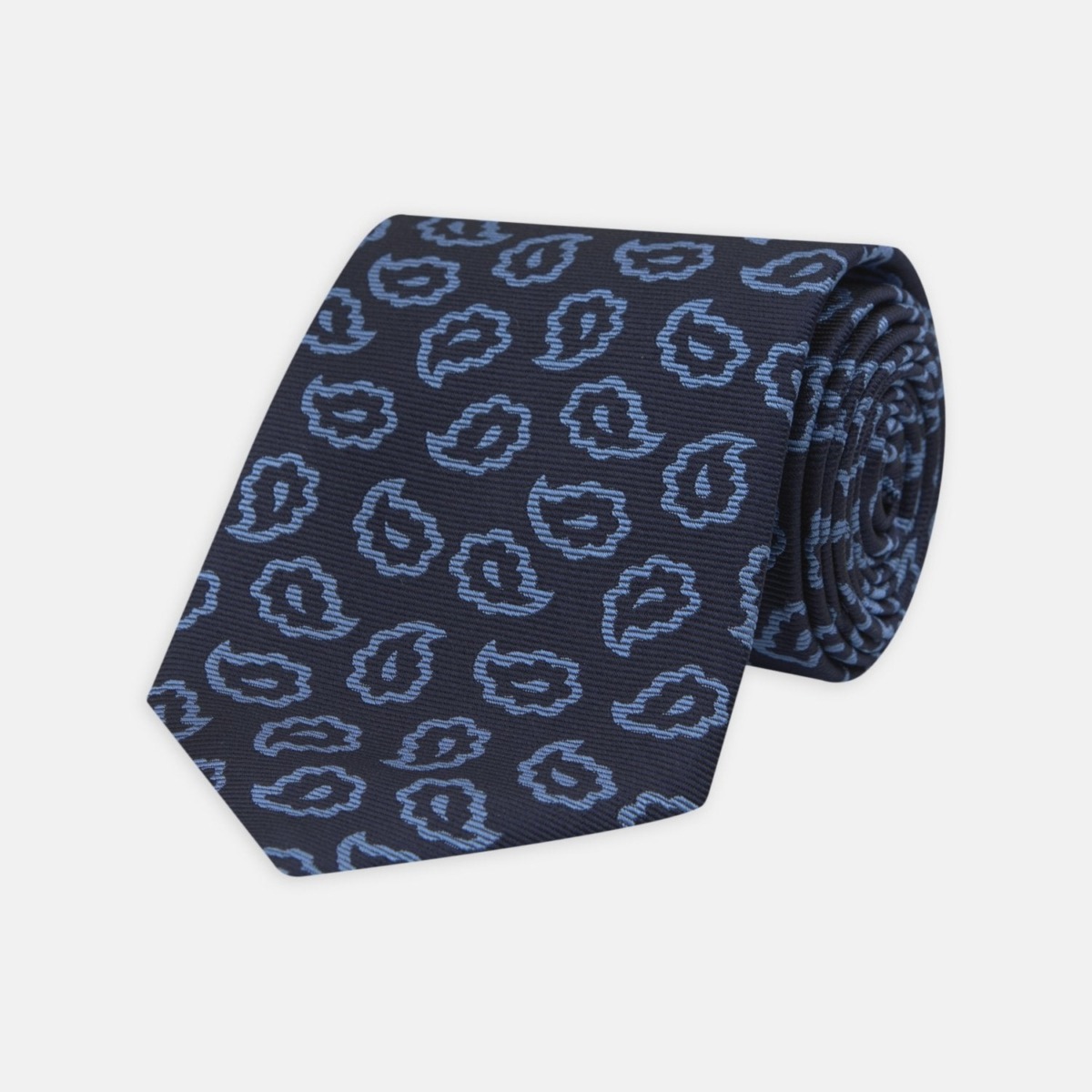 Turnbull And Asser - Man Tie in Blue GOOFASH