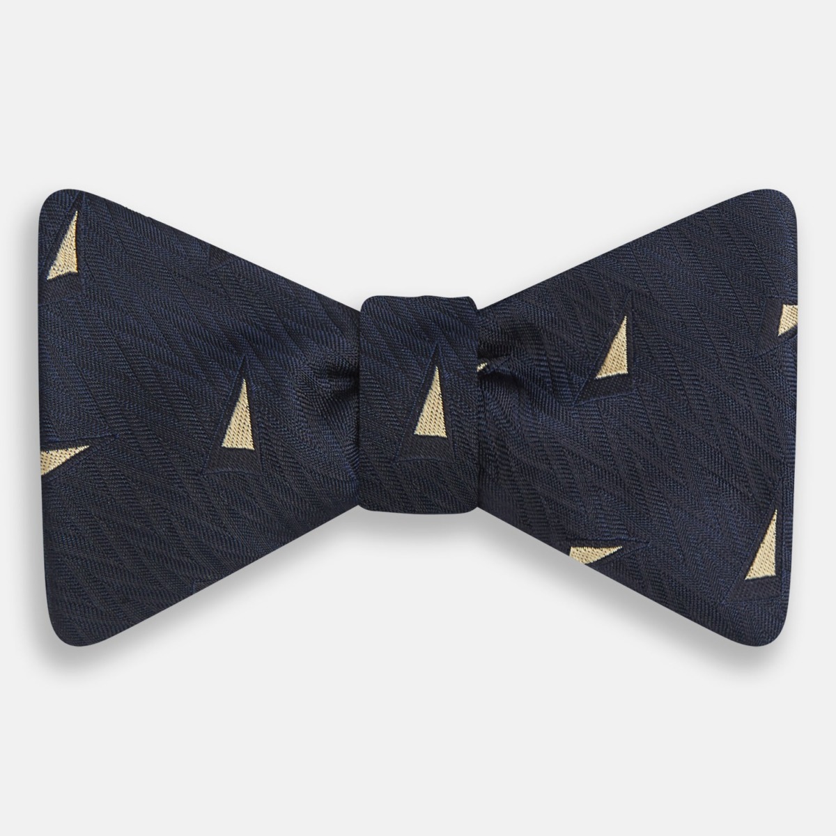 Turnbull And Asser Men's Blue Bow Tie by Turnbull & Asser GOOFASH