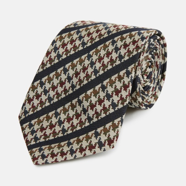 Turnbull And Asser Men's Tie Brown from Turnbull & Asser GOOFASH