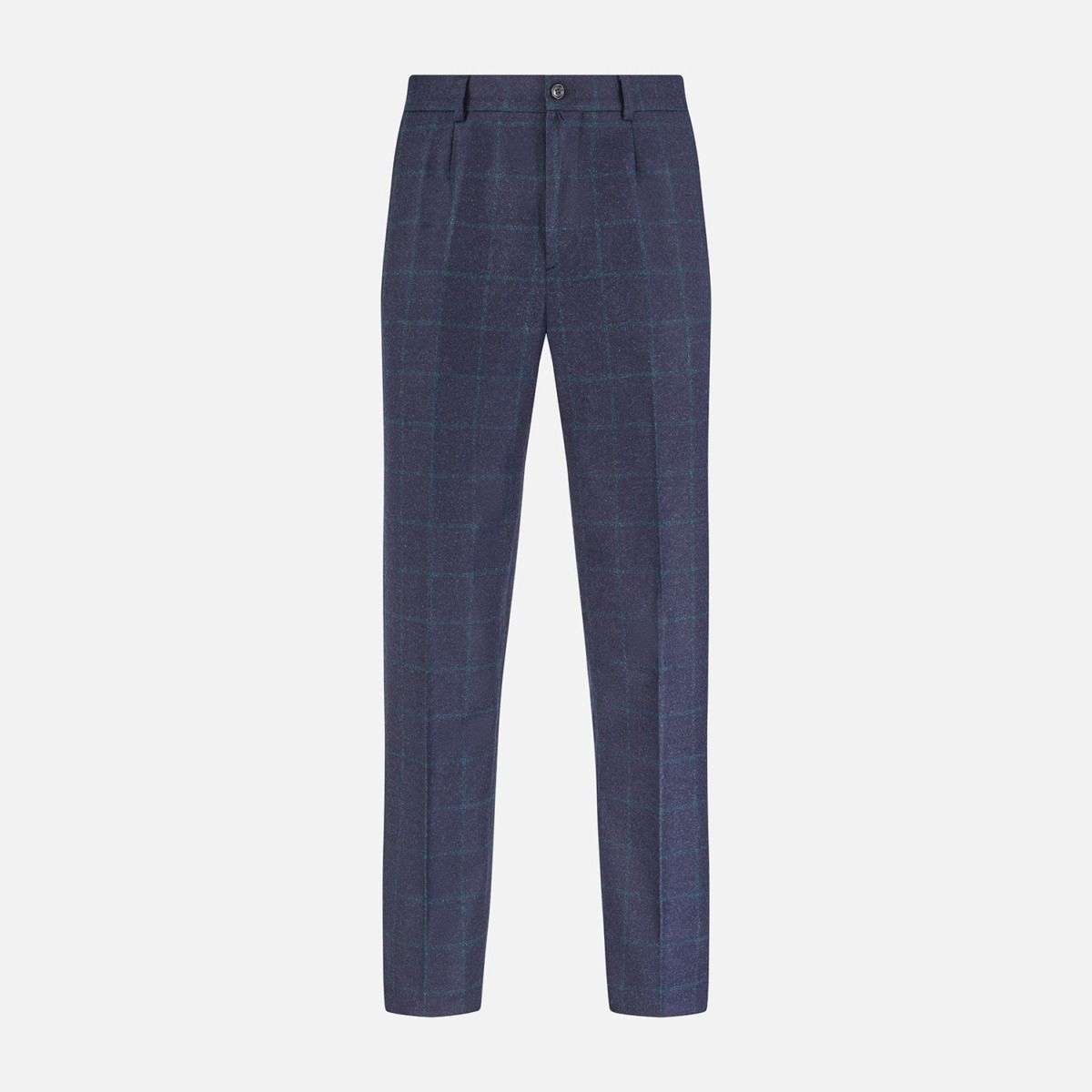 Turnbull & Asser - Gents Trousers Checked - Turnbull And Asser GOOFASH