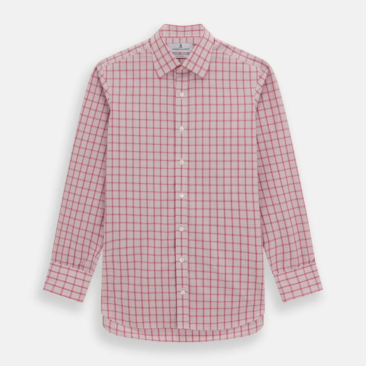 Turnbull & Asser Man Checked Shirt by Turnbull And Asser GOOFASH