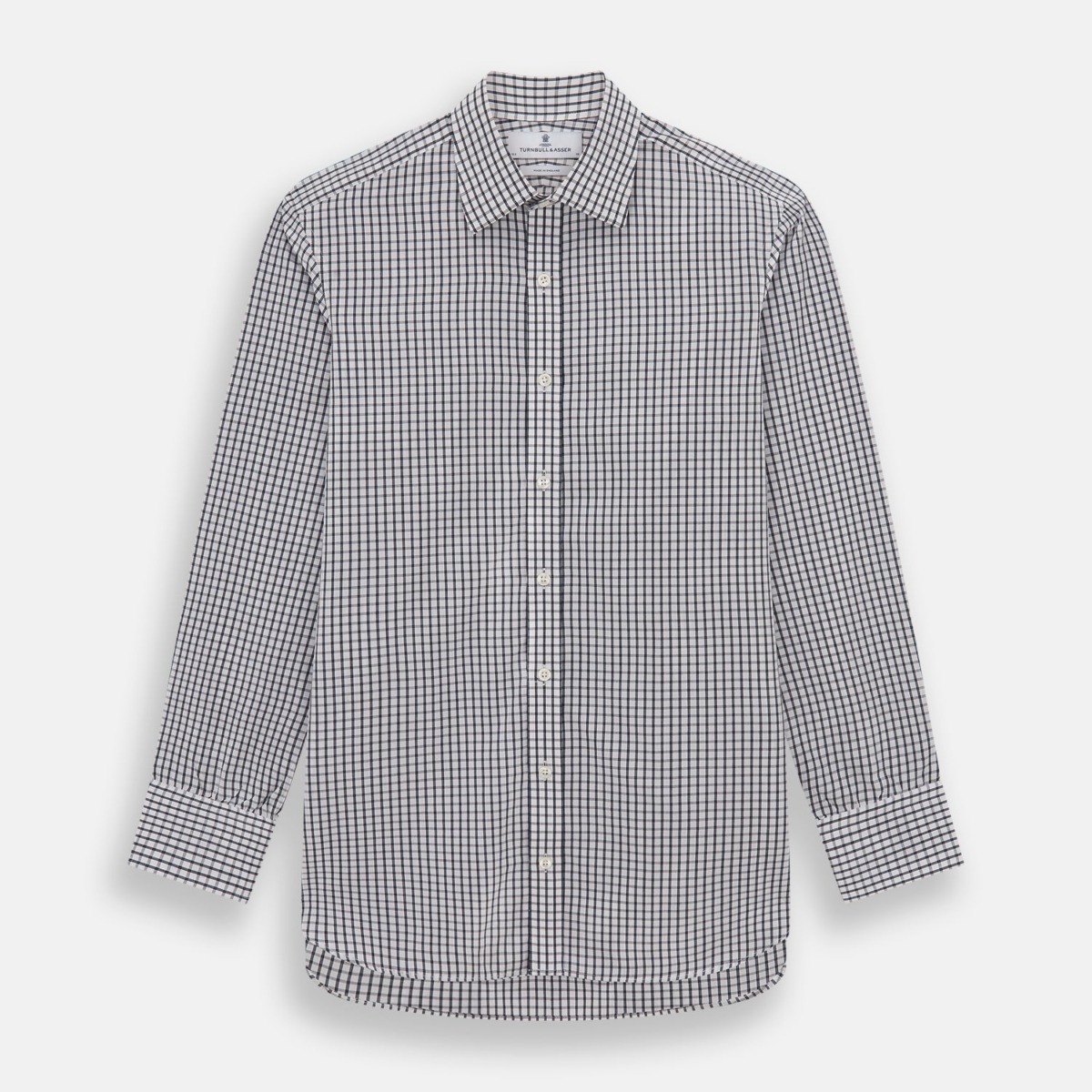 Turnbull & Asser Shirt in Checked from Turnbull And Asser GOOFASH