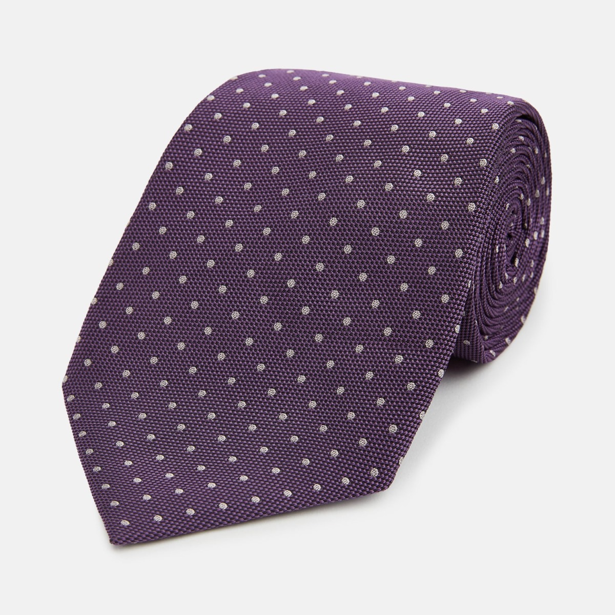Turnbull & Asser Tie Purple for Men by Turnbull And Asser GOOFASH
