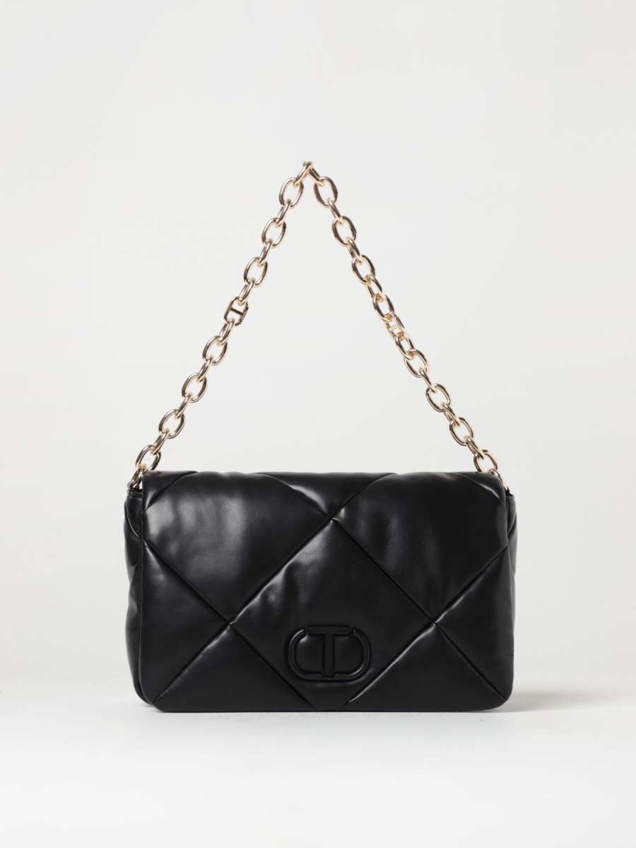 Twinset - Shoulder Bag Black for Woman at Giglio GOOFASH