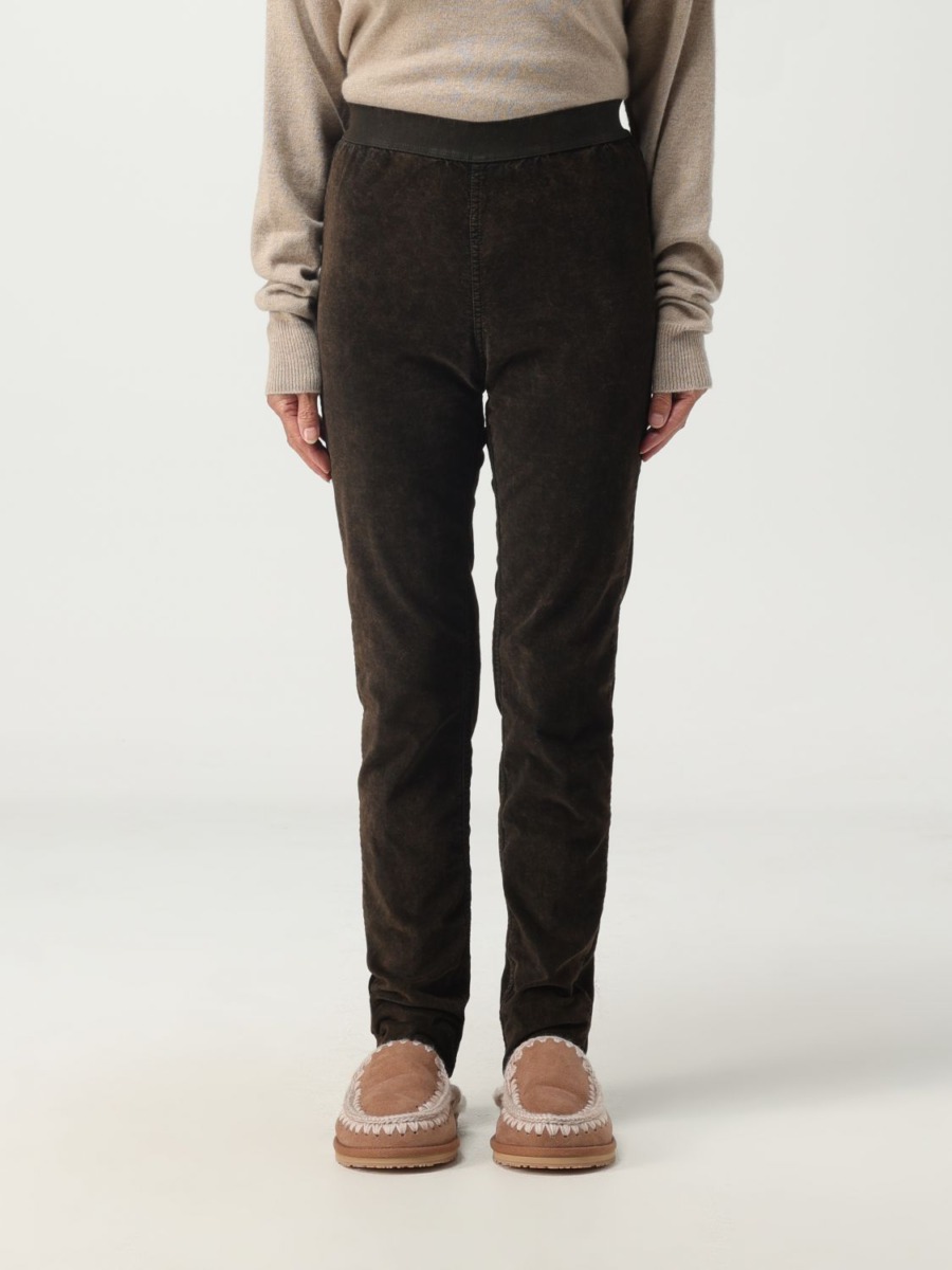 Uma Wang - Trousers in Brown by Giglio GOOFASH