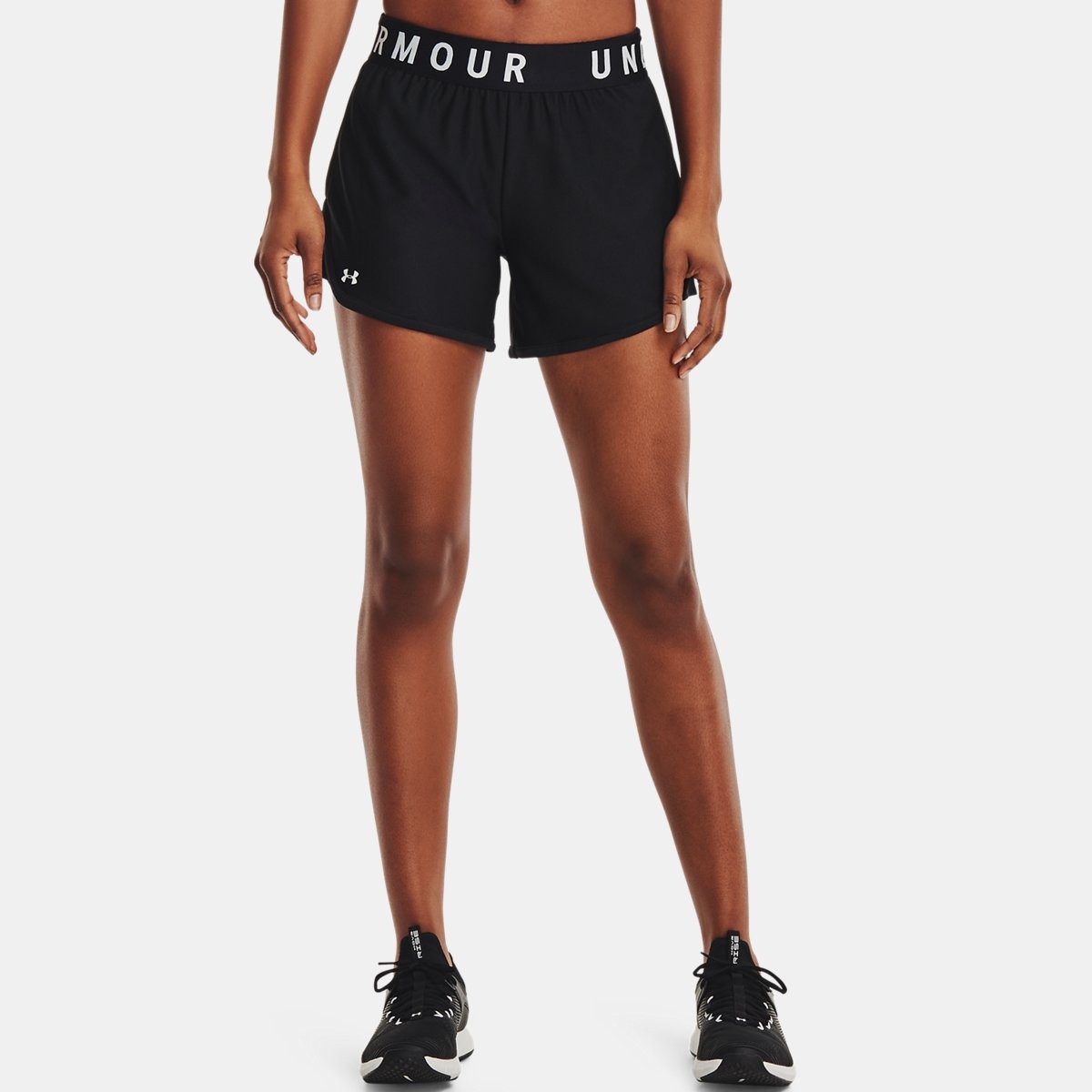 Under Armour - Black - Lady Shorts GOOFASH
