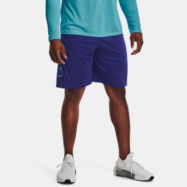 Under Armour Blue Shorts for Man GOOFASH