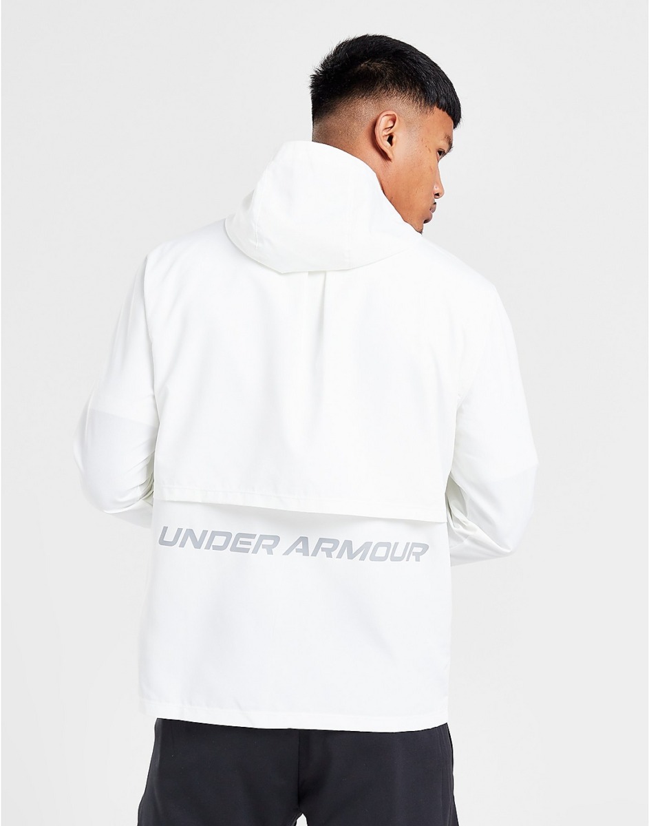 Under Armour Gent Jacket in White at JD Sports GOOFASH