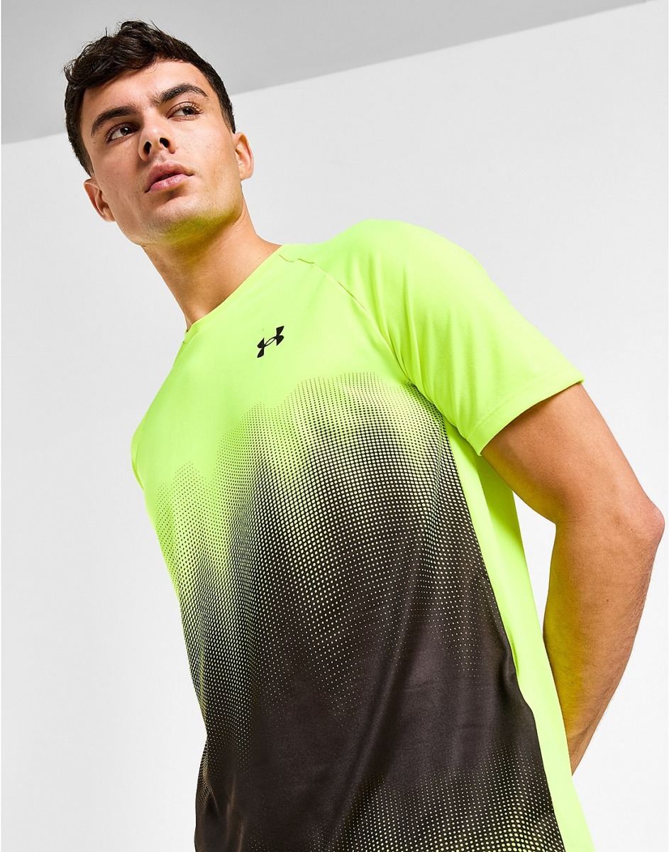 Under Armour Men T-Shirt in Yellow at JD Sports GOOFASH