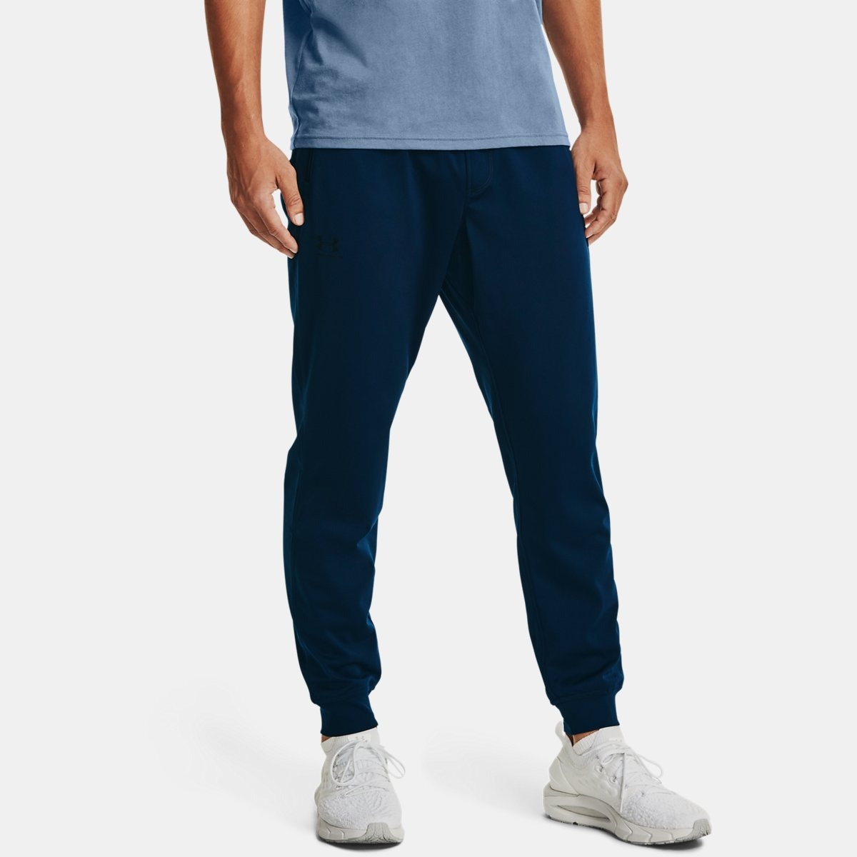 Under Armour - Mens Joggers in Blue GOOFASH