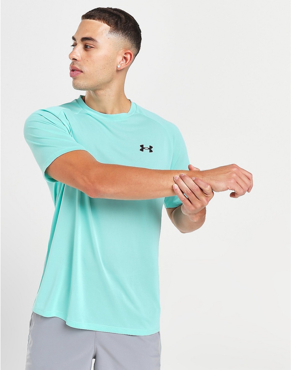 Under Armour - Men's Turquoise T-Shirt by JD Sports GOOFASH