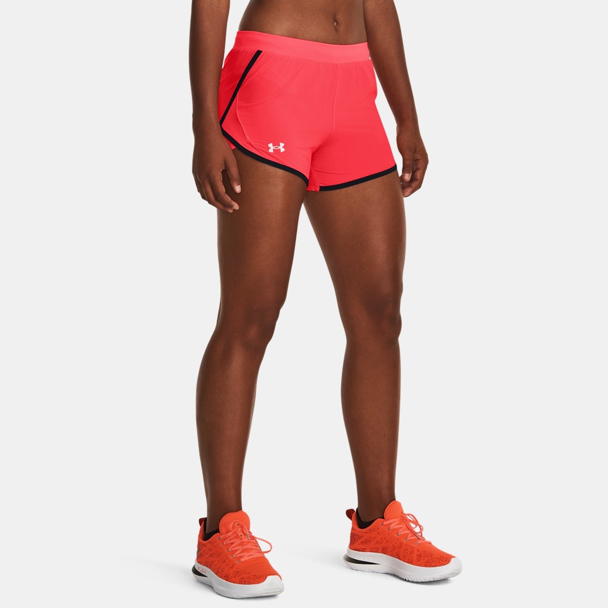Under Armour - Red Lady Shorts GOOFASH