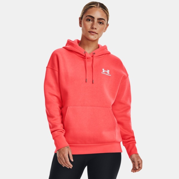 Under Armour - Red Womens Hoodie GOOFASH