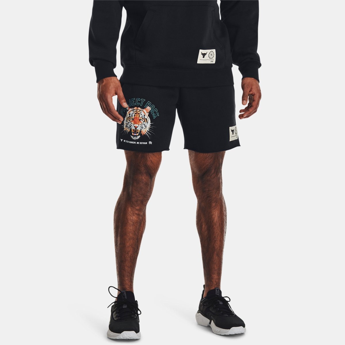 Under Armour - Shorts Black Gents GOOFASH