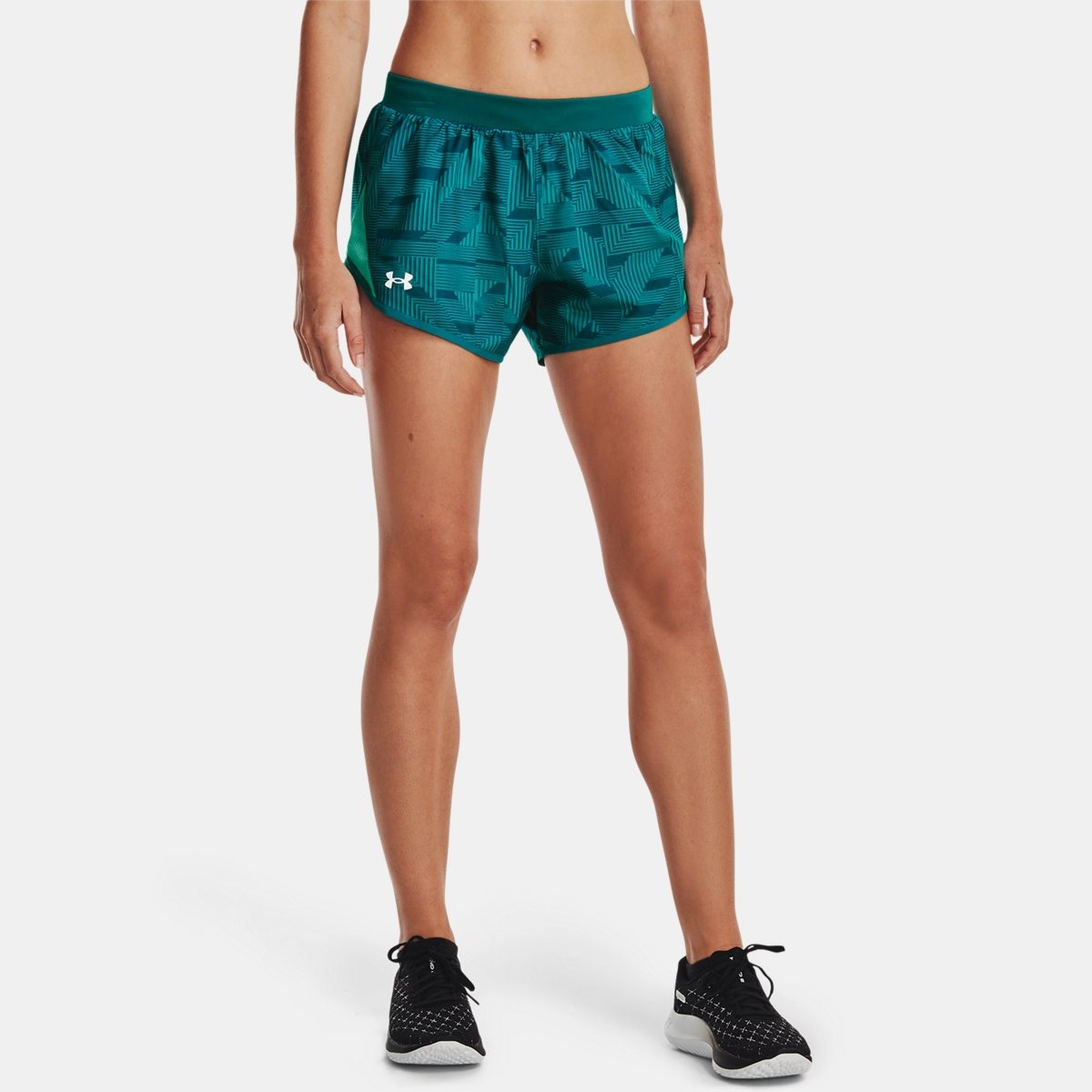 Under Armour - Shorts in Green for Woman GOOFASH