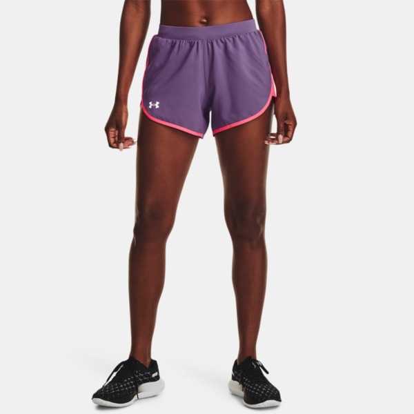 Under Armour - Women's Shorts Purple GOOFASH