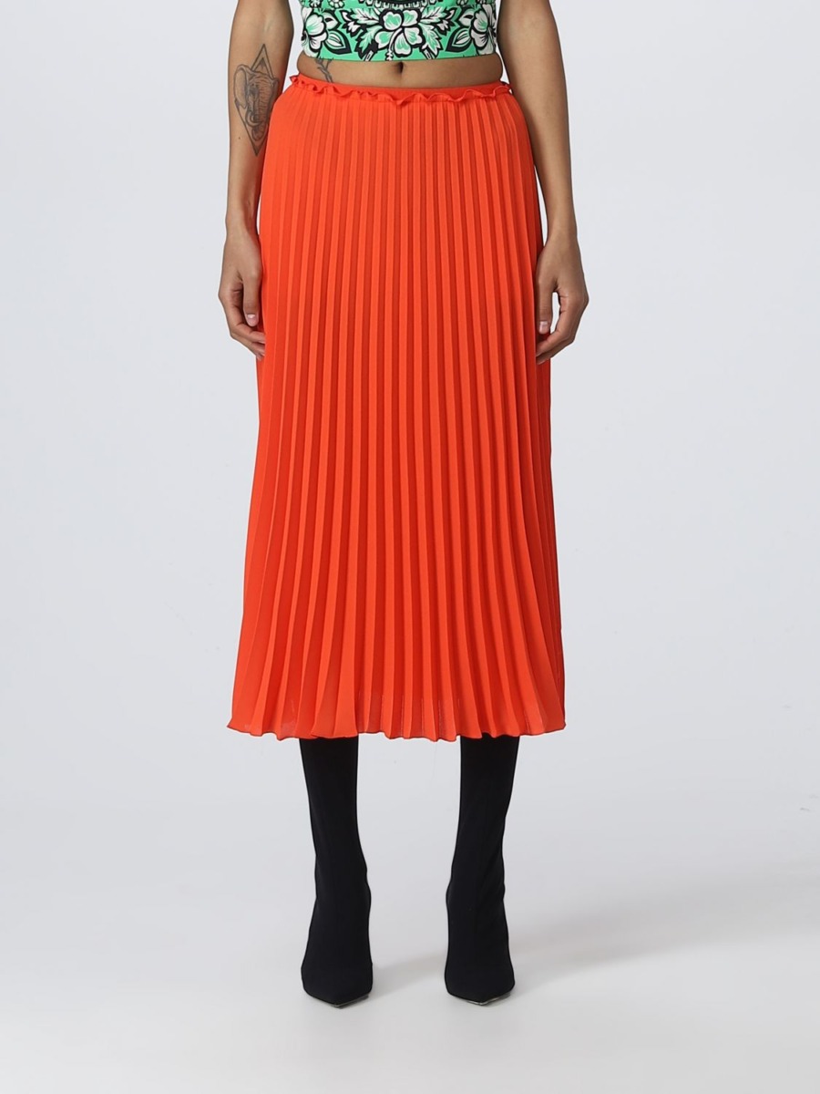 Valentino Women's Skirt in Orange - Giglio GOOFASH