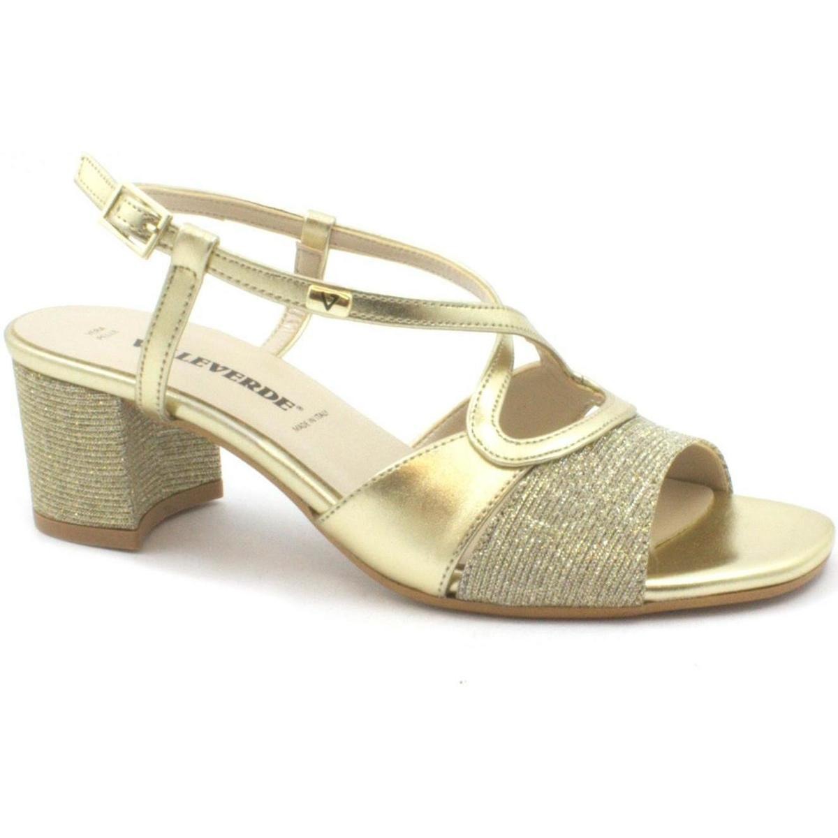 Valleverde - Gold Sandals Spartoo Ladies GOOFASH