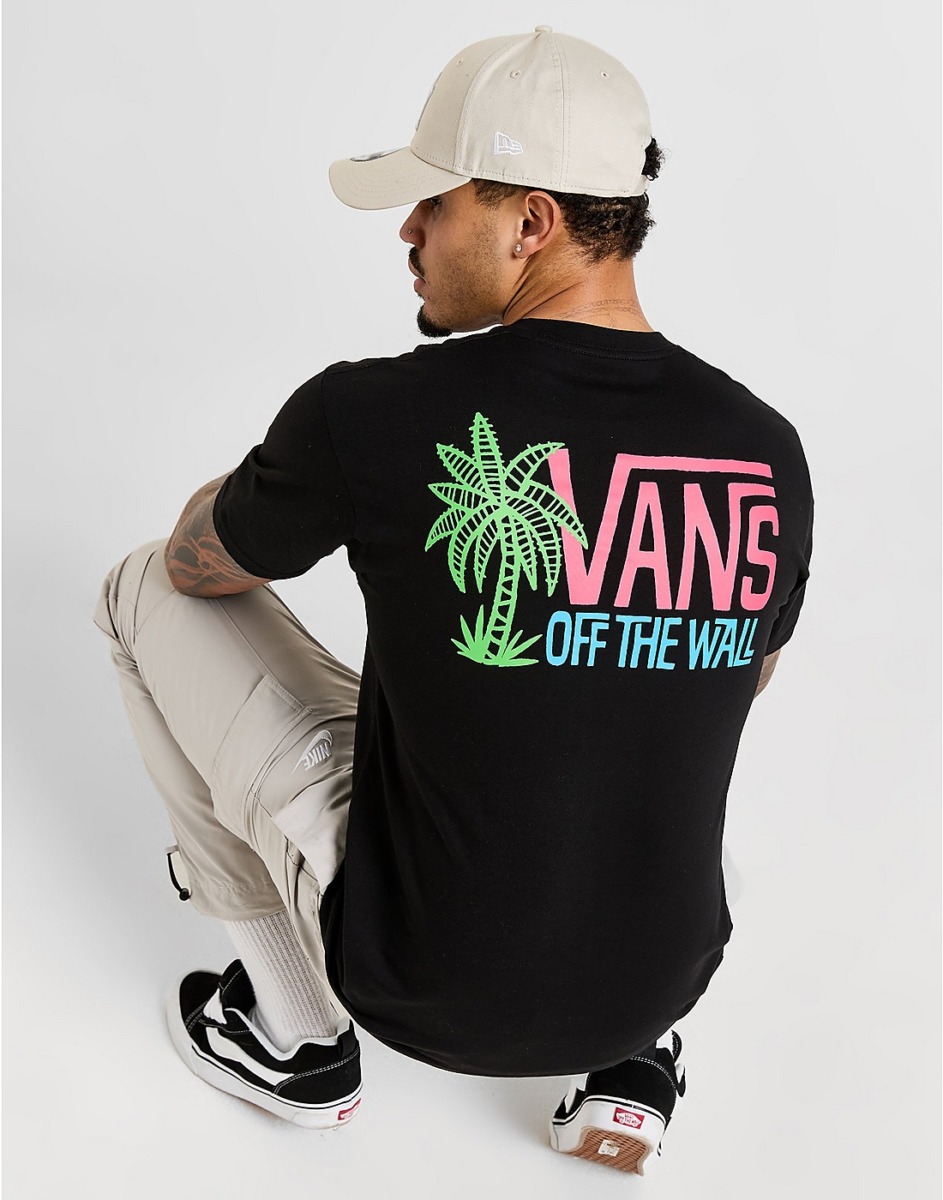 Vans Men T-Shirt in Black JD Sports GOOFASH
