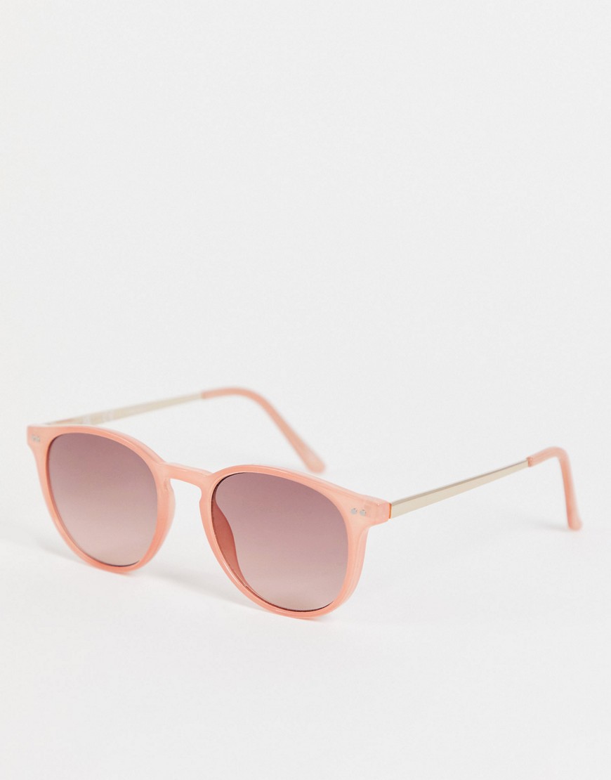 Vero Moda Round Sunglasses Pink for Women at Asos GOOFASH