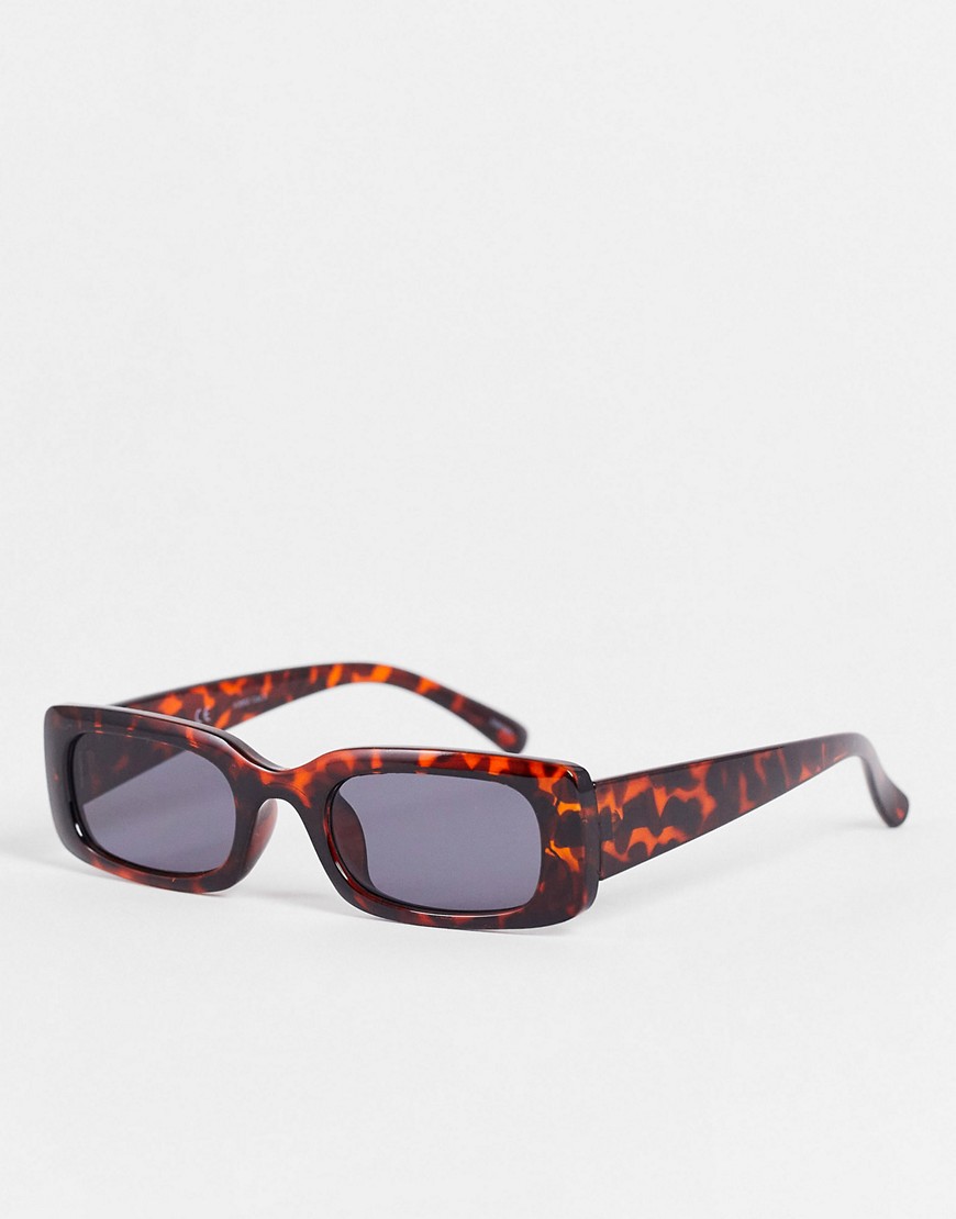 Vero Moda Square Sunglasses Brown for Women by Asos GOOFASH