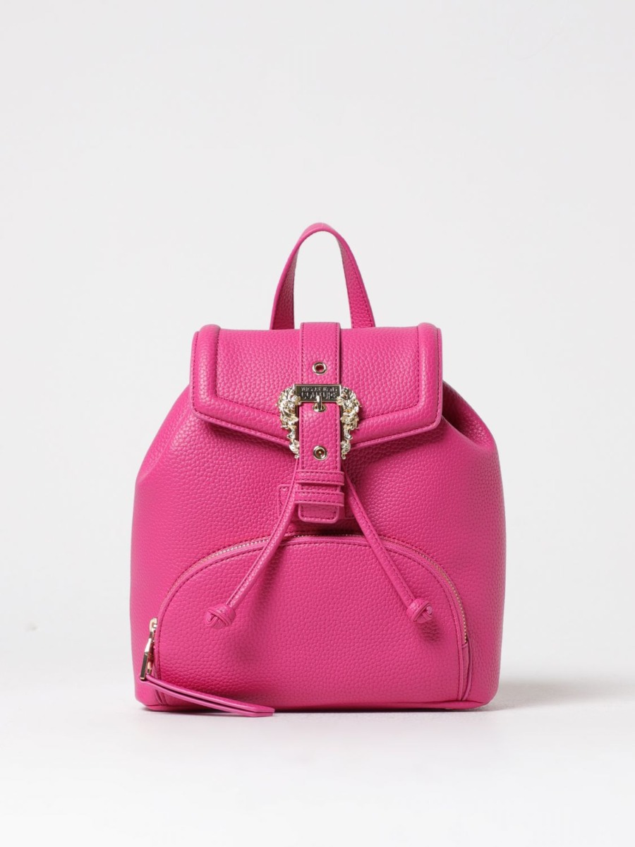 Versace Backpack Red Giglio Ladies GOOFASH