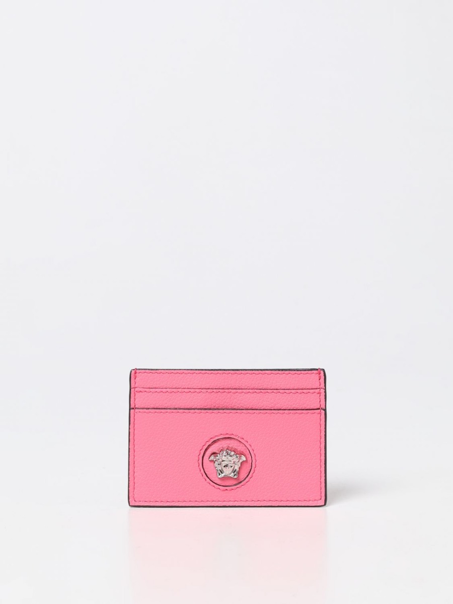 Versace - Wallet in Pink by Giglio GOOFASH