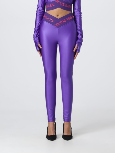 Versace - Women's Trousers Purple at Giglio GOOFASH