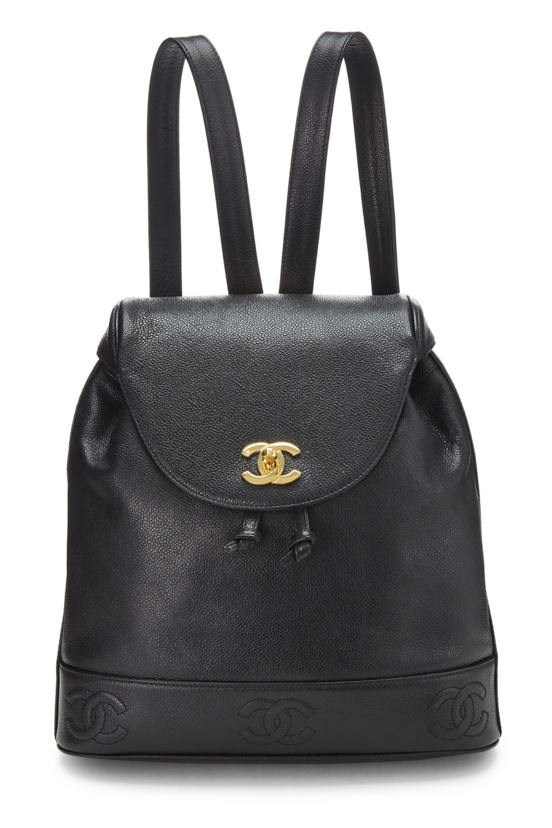 WGACA - Black Backpack - Chanel GOOFASH