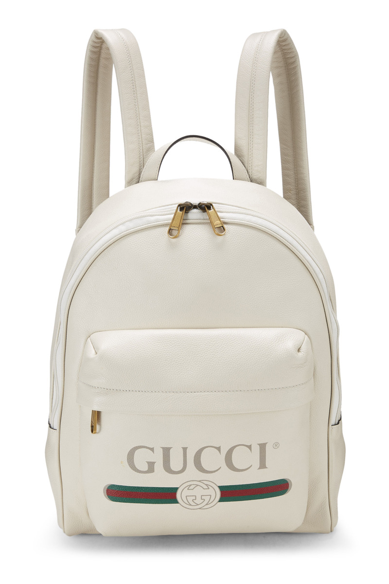 WGACA - Lady White Backpack by Gucci GOOFASH