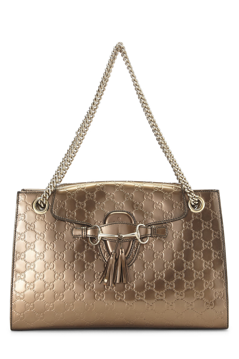 WGACA - Shoulder Bag in Gold for Woman by Gucci GOOFASH
