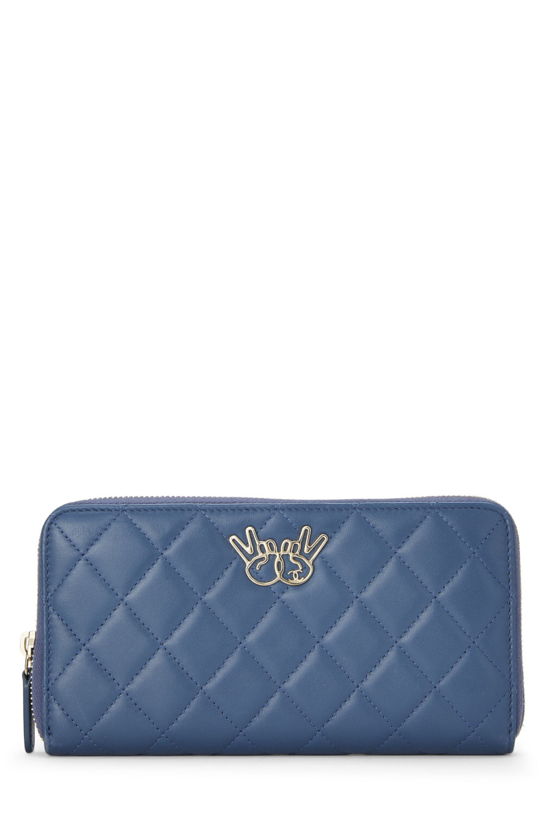 WGACA - Women Wallet Blue Chanel GOOFASH