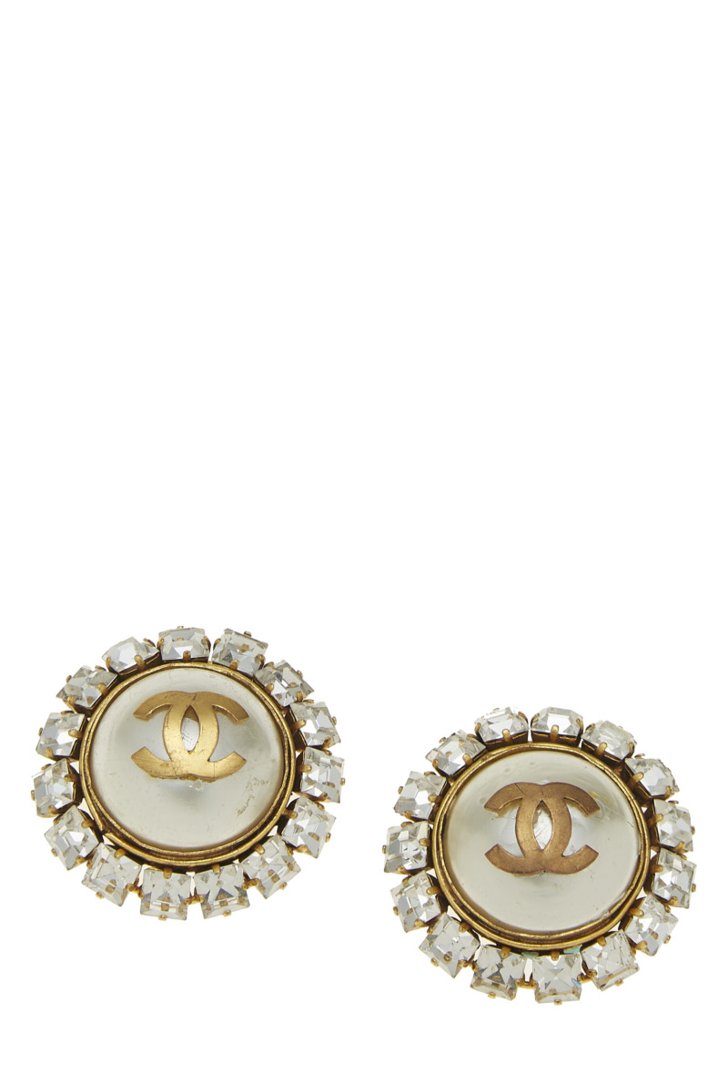 WGACA - Womens Earrings in White from Chanel GOOFASH