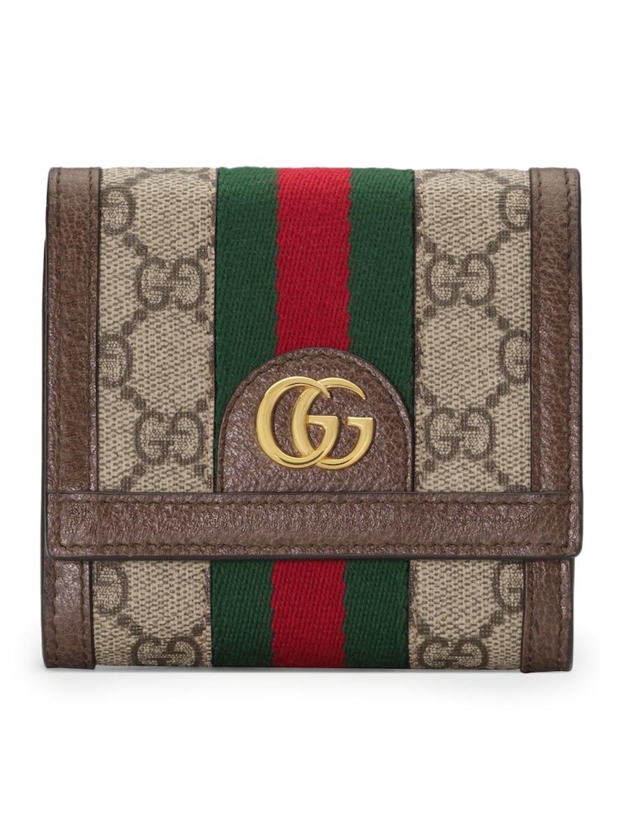 Wallet Brown - Gucci Woman - Suitnegozi GOOFASH