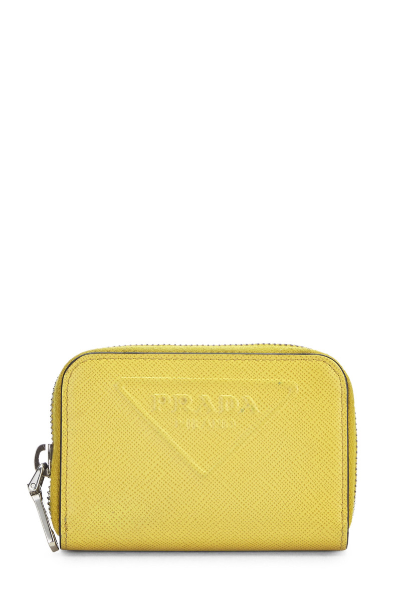Wallet Yellow Prada - WGACA GOOFASH