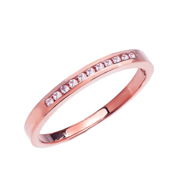 Wedding Ring in Rose by Gold Boutique GOOFASH
